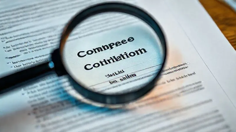A photorealistic image of a complex legal document with sections highlighted, specifically 'Completed Operations Coverage' and 'Exclusions', with a magnifying glass hovering over it, cinematic lighting, sharp focus, depth of field, 8K hyper-detailed, shot on a high-end DSLR.