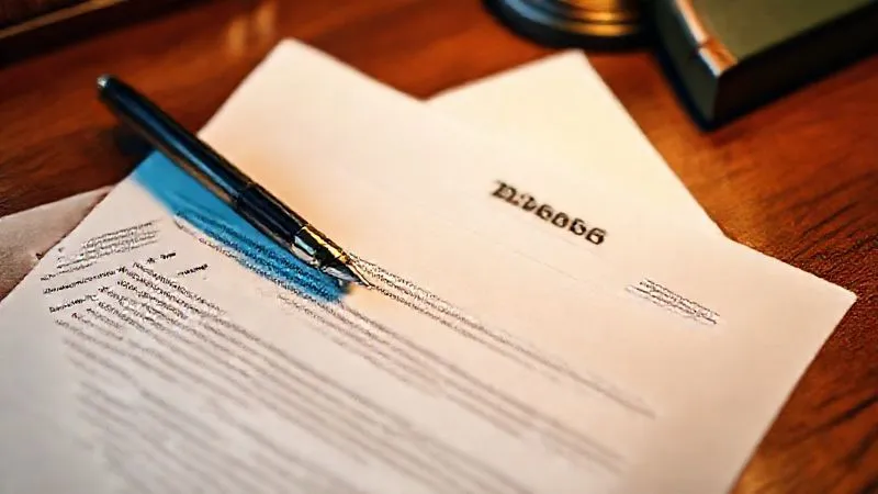 Photorealistic, professional photography, 8K, cinematic lighting, sharp focus, depth of field, shot on a high-end DSLR. A close-up of an official-looking IRS Letter 226J on a mahogany desk, with a pen poised above it, conveying seriousness and the need for careful review and response when a company faces ACA non-compliance fines. Photorealistic, professional photography, 8K, cinematic lighting, sharp focus, depth of field, shot on a high-end DSLR. A close-up of an official-looking IRS Letter 226J on a mahogany desk, with a pen poised above it, conveying seriousness and the need for careful review and response when a company faces ACA non-compliance fines.