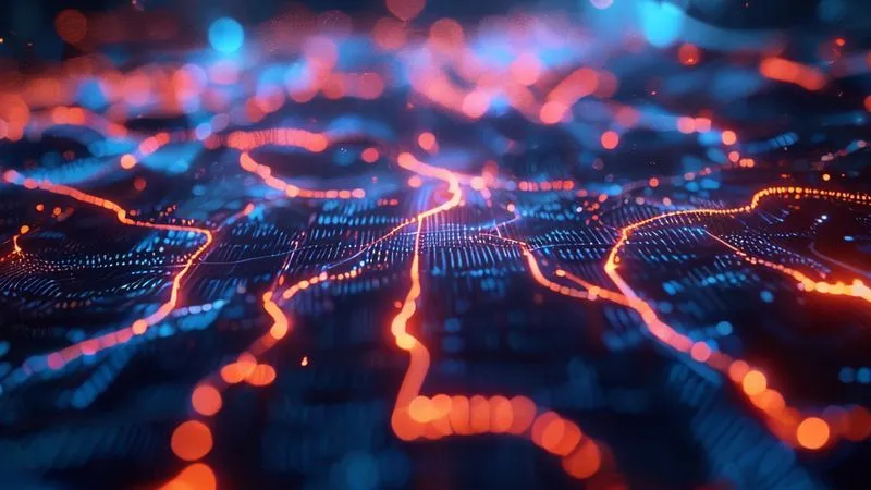 A photorealistic image showing a futuristic, interconnected network of financial instruments, with glowing lines representing data flow and innovative risk transfer mechanisms. Abstract, yet clearly depicting advanced financial engineering and new solutions. Professional photography, 8K, cinematic lighting, sharp focus on the central network, depth of field blurring the background, shot on a high-end DSLR, conveying innovation and forward-thinking risk management.