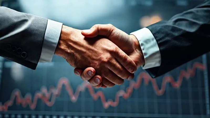 A photorealistic image of two hands, one representing a reinsurance firm, the other a ceding company, shaking firmly over a complex financial graph, symbolizing restored trust and partnership. Cinematic lighting, sharp focus on the handshake, depth of field blurring the background, 8K hyper-detailed, shot on a high-end DSLR. A photorealistic image of two hands, one representing a reinsurance firm, the other a ceding company, shaking firmly over a complex financial graph, symbolizing restored trust and partnership. Cinematic lighting, sharp focus on the handshake, depth of field blurring the background, 8K hyper-detailed, shot on a high-end DSLR.