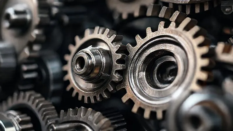 A photorealistic image of complex gears and cogs interlinking smoothly, symbolizing operational efficiency and a finely tuned business model, with a spotlight highlighting a crucial, newly optimized gear. Professional photography, 8K, cinematic lighting, sharp focus on the gears, depth of field blurring the background, shot on a high-end DSLR. A photorealistic image of complex gears and cogs interlinking smoothly, symbolizing operational efficiency and a finely tuned business model, with a spotlight highlighting a crucial, newly optimized gear. Professional photography, 8K, cinematic lighting, sharp focus on the gears, depth of field blurring the background, shot on a high-end DSLR.